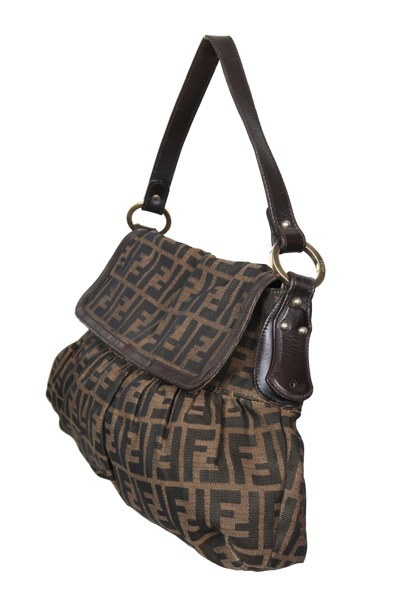 Fendi Zucca Chef Bag - Jade Vintage