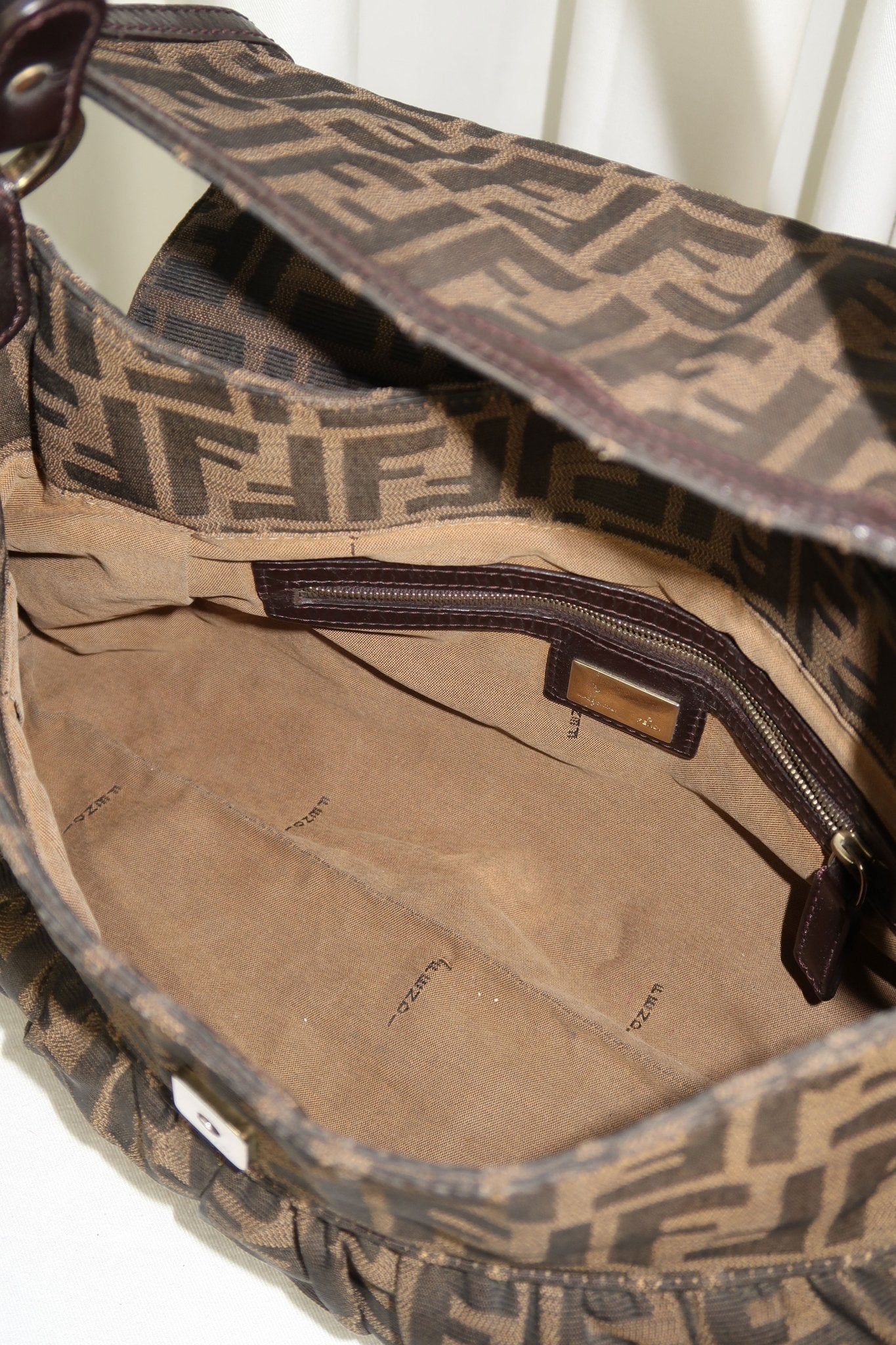 Fendi Zucca Chef Bag - Jade Vintage