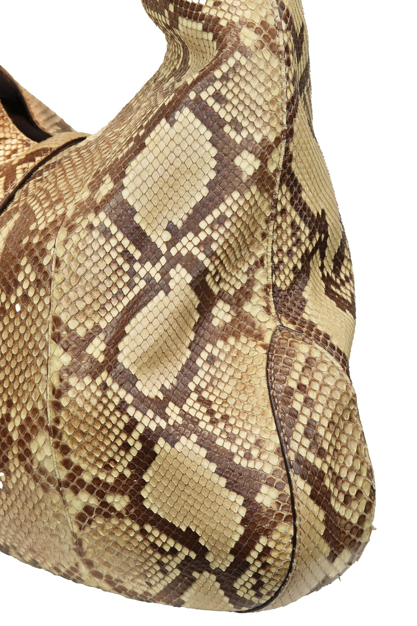 Gucci Jackie Python Hobo Bag - Jade Vintage