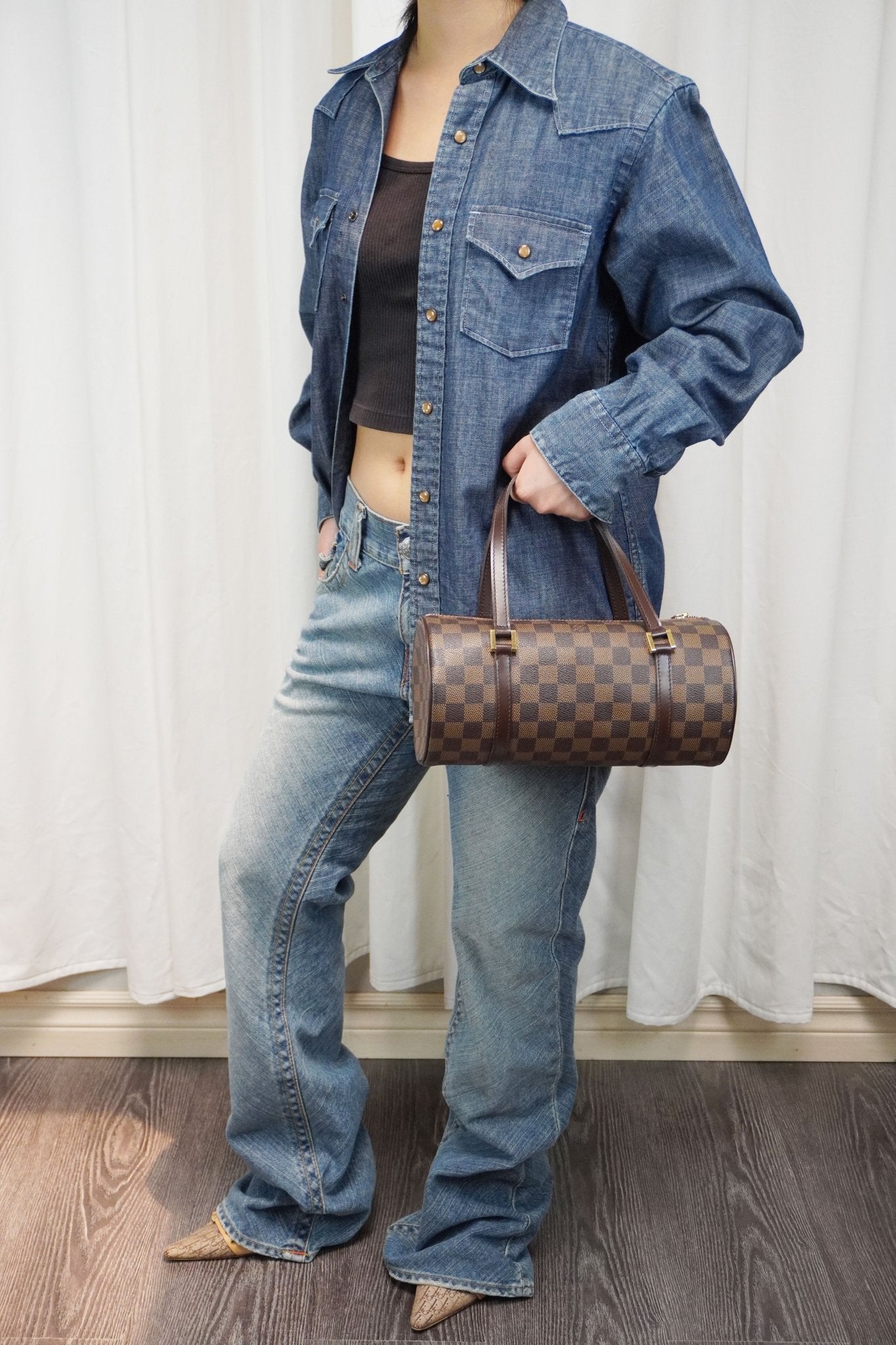 Louis Vuitton Damier Papillon 25 - Jade Vintage