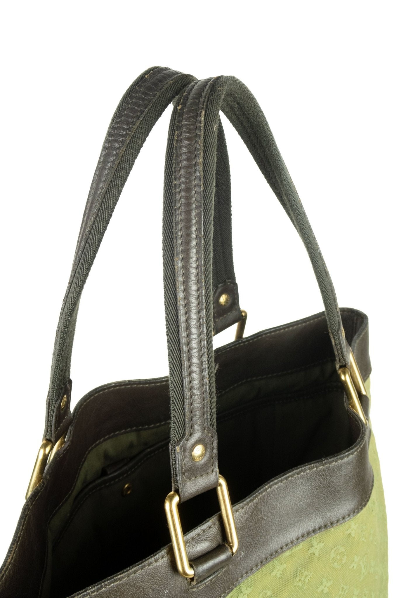 Louis Vuitton Lucille Green Tote Bag - Jade Vintage
