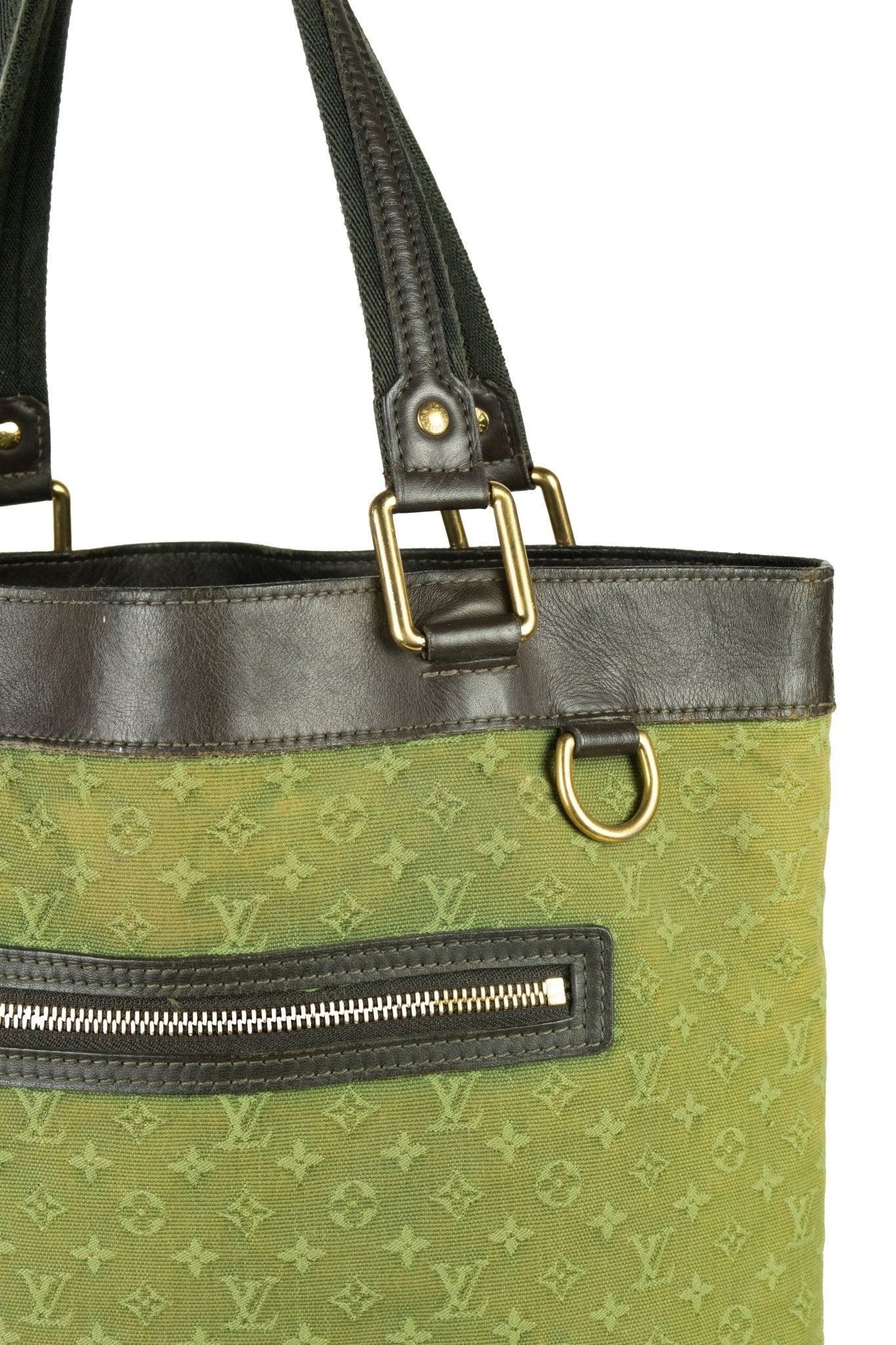 Louis Vuitton Lucille Green Tote Bag - Jade Vintage