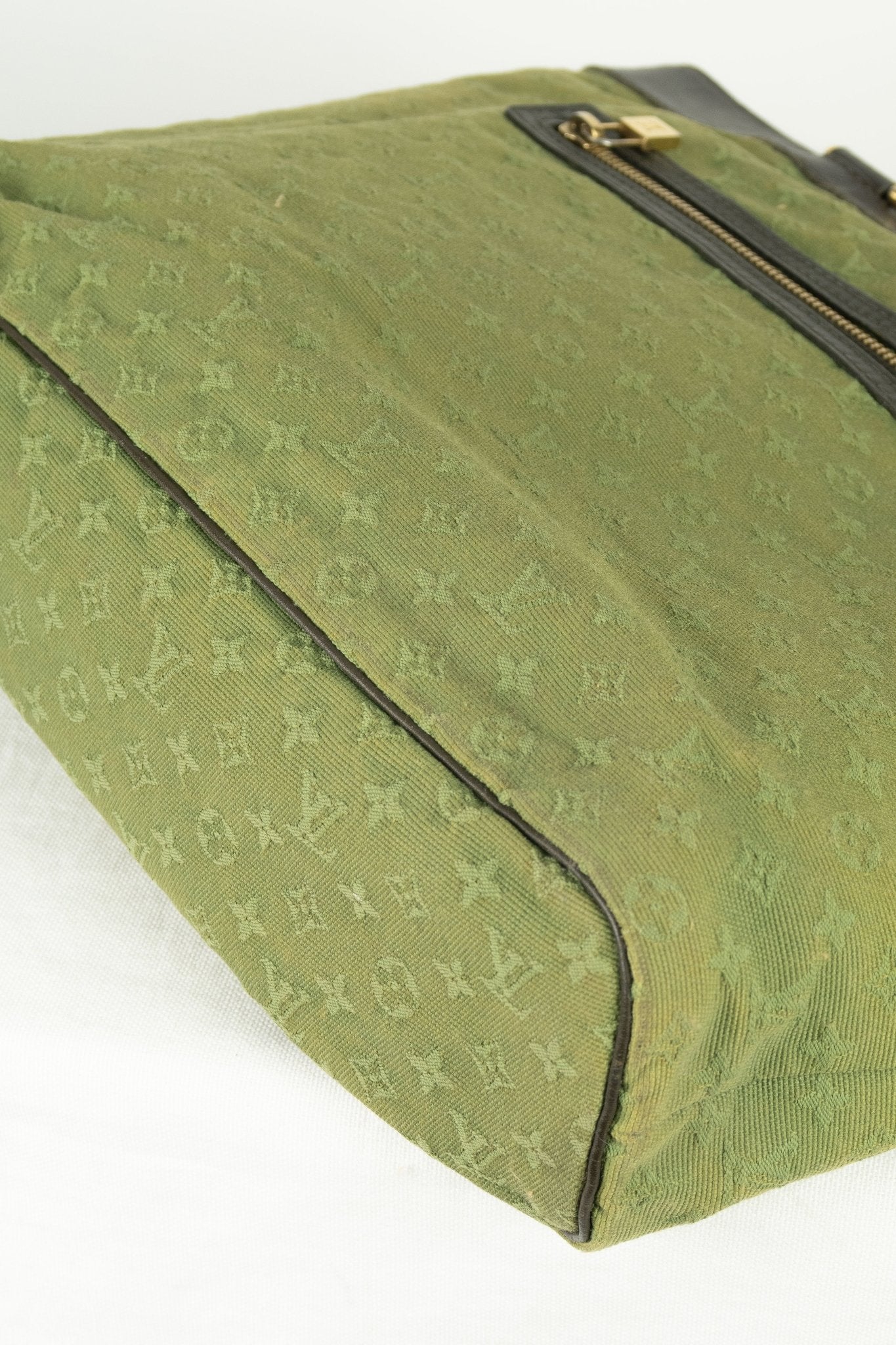 Louis Vuitton Lucille Green Tote Bag - Jade Vintage
