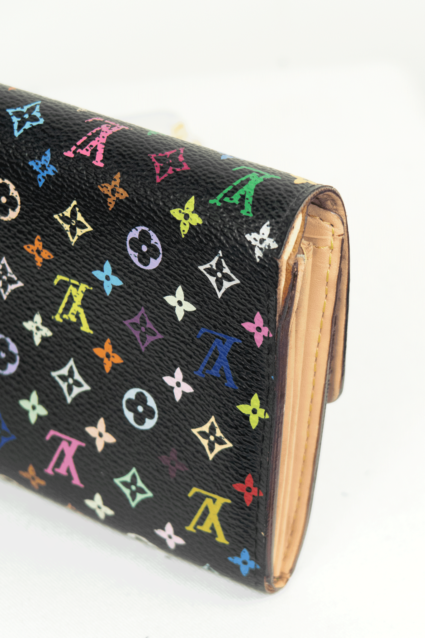 Louis Vuitton Multicolor Portefeuille Sarah Wallet - Jade Vintage