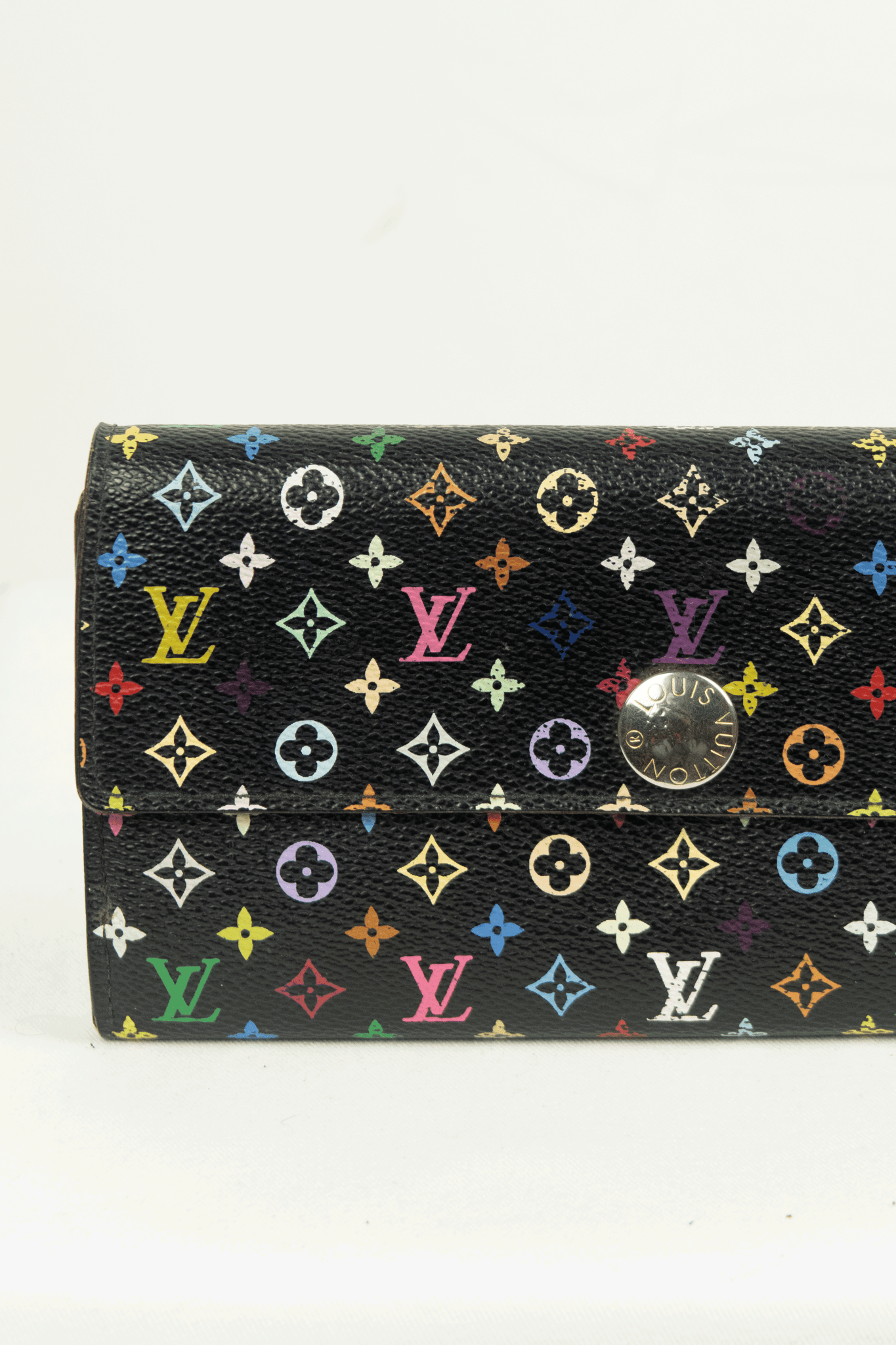 Louis Vuitton Multicolor Portefeuille Sarah Wallet - Jade Vintage