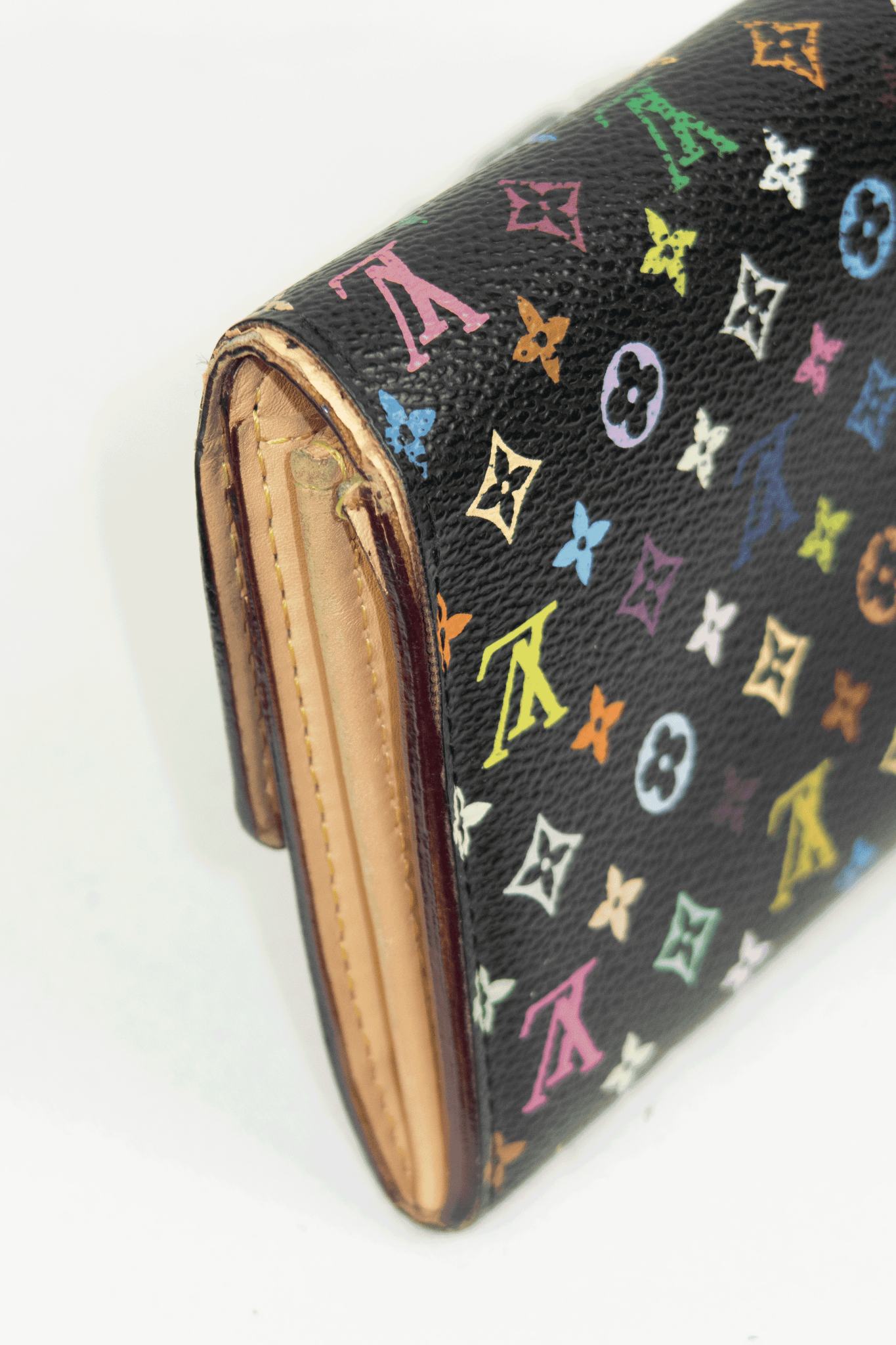 Louis Vuitton Multicolor Portefeuille Sarah Wallet - Jade Vintage