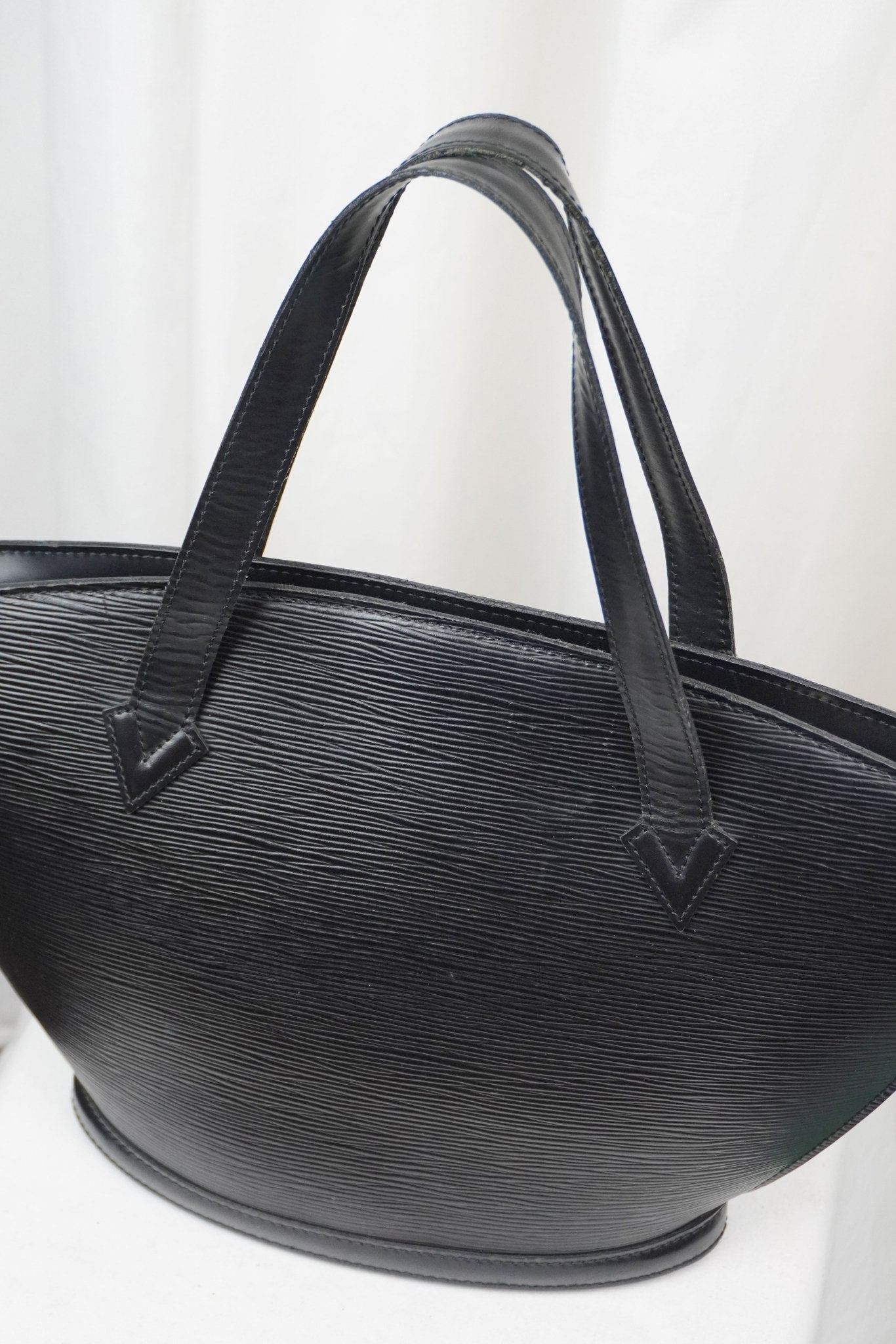 Louis Vuitton Saint Jacques PM Epi Black - Jade Vintage