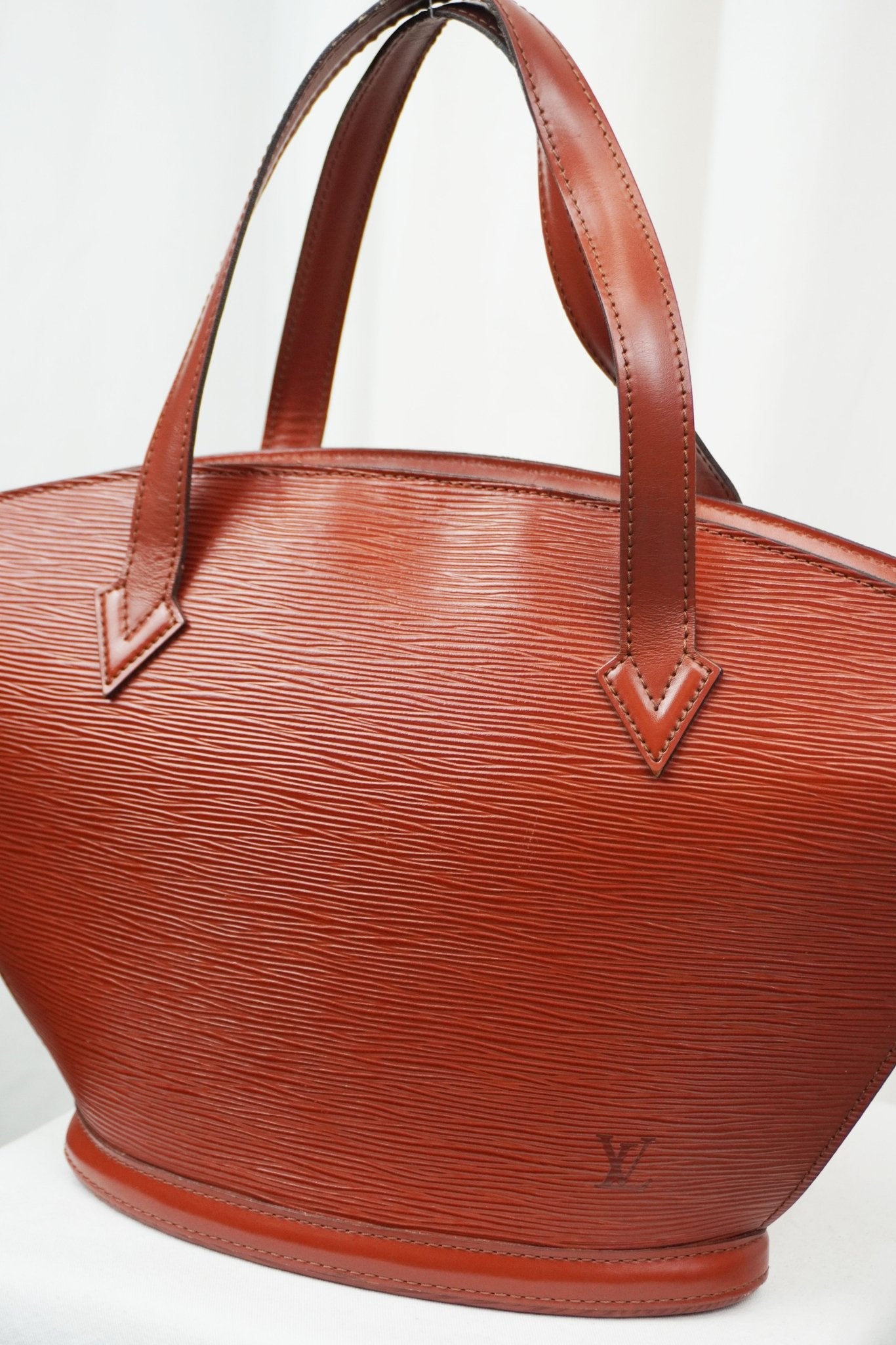 Louis Vuitton Saint Jacques PM Epi Brown - Jade Vintage