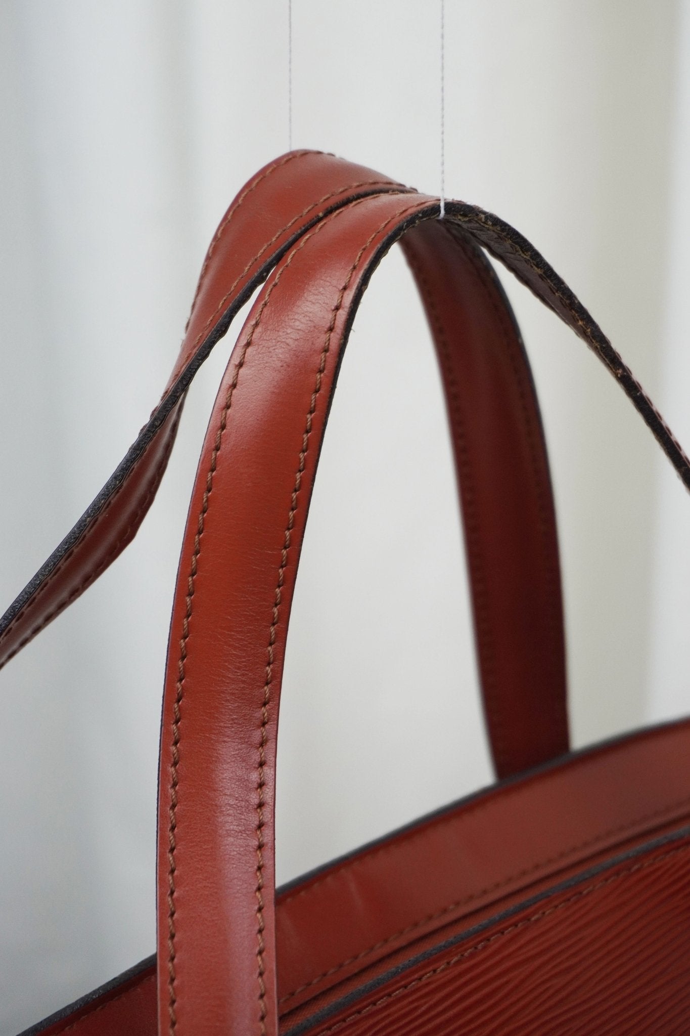 Louis Vuitton Saint Jacques PM Epi Brown - Jade Vintage