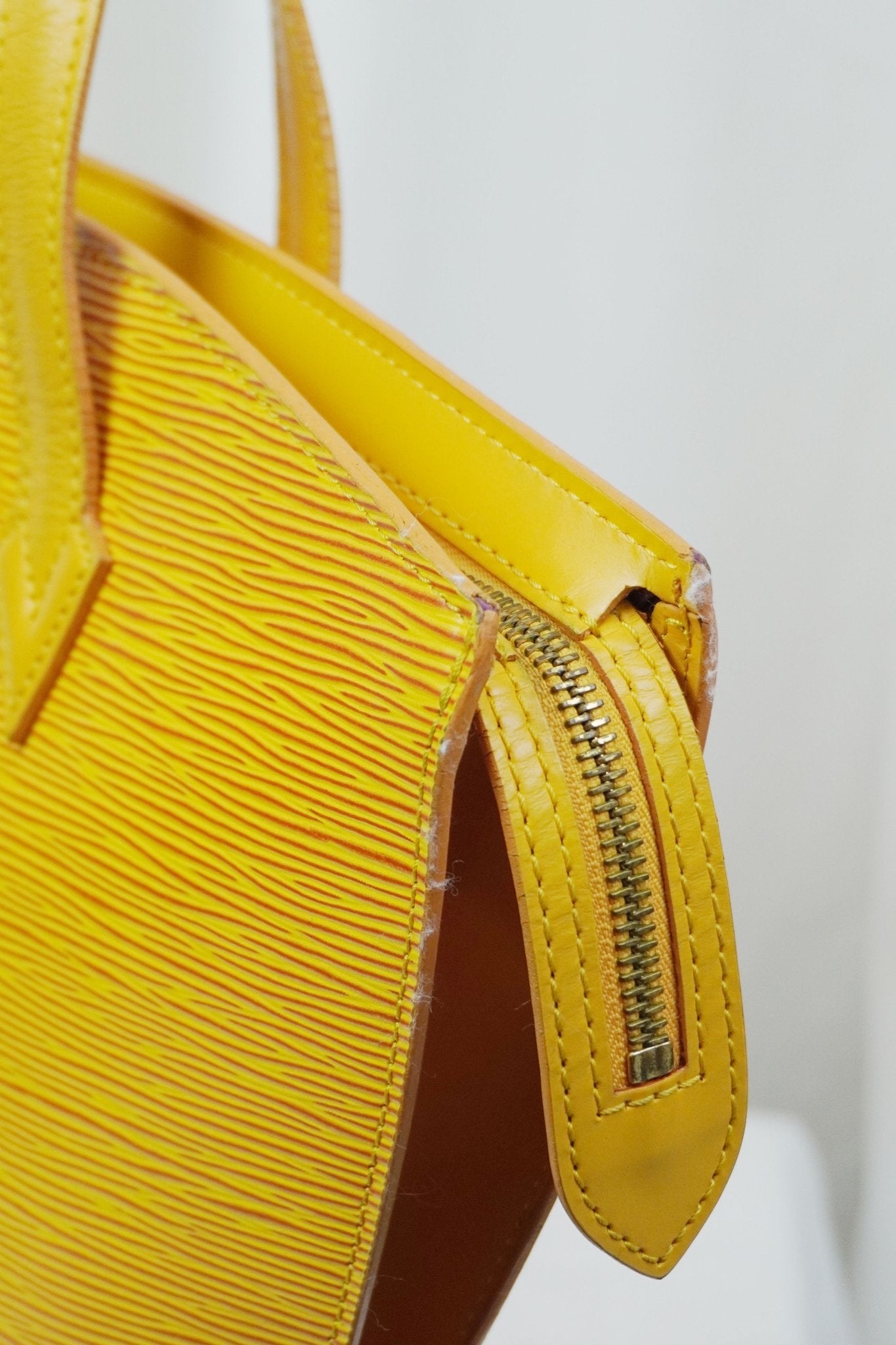 Louis Vuitton Saint Jacques PM Epi Yellow - Jade Vintage