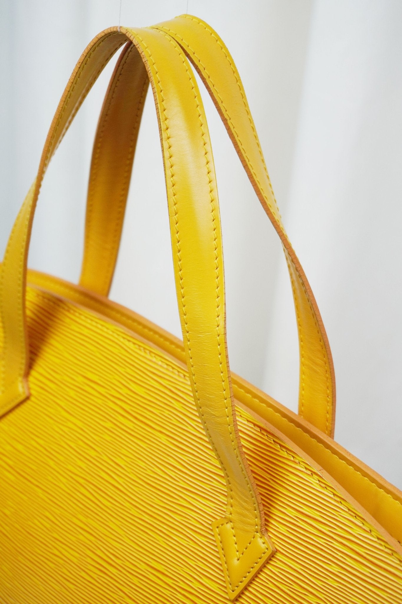 Louis Vuitton Saint Jacques PM Epi Yellow - Jade Vintage