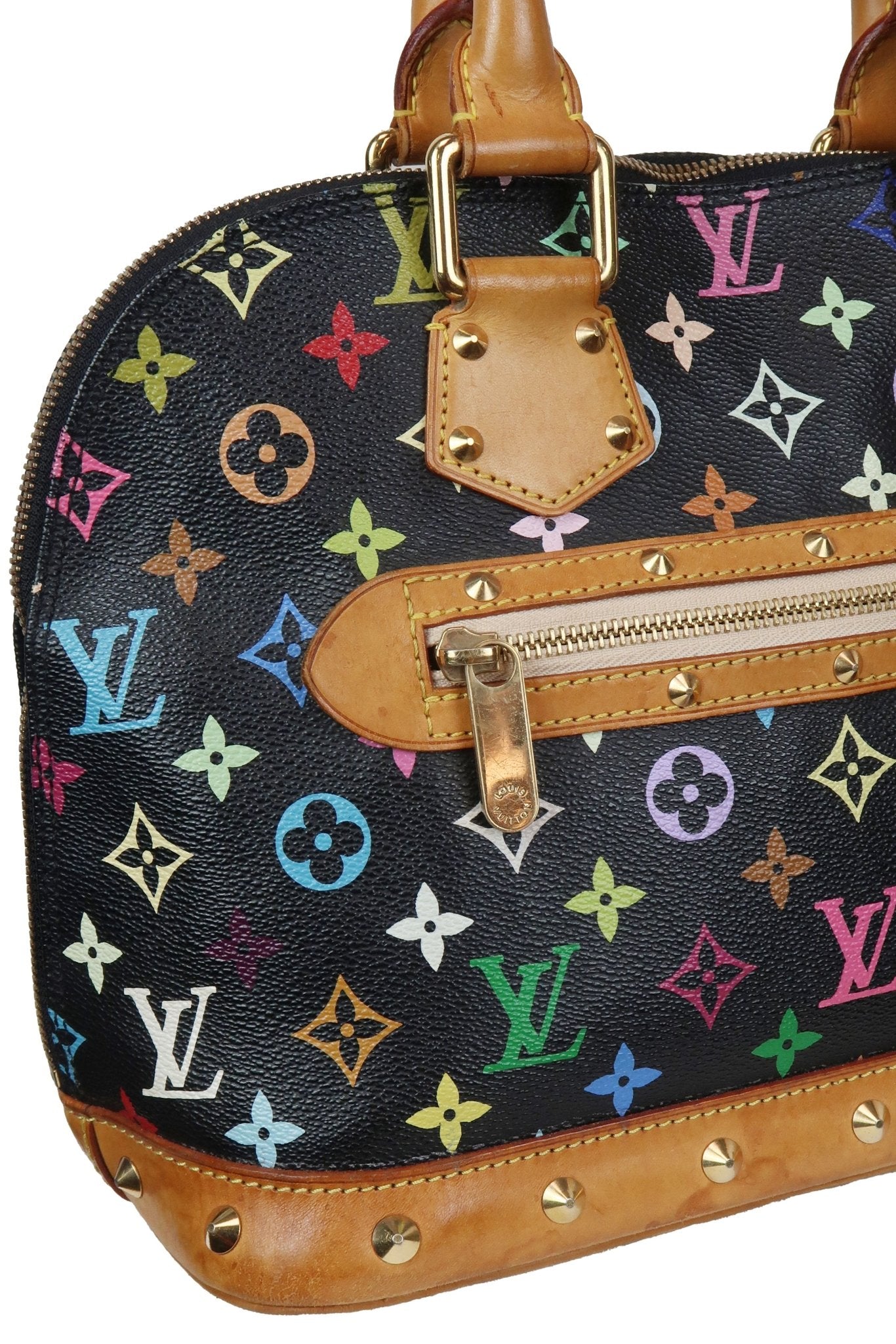 Louis Vuitton Takashi Murakami Multicolore Alma Pm - Jade Vintage
