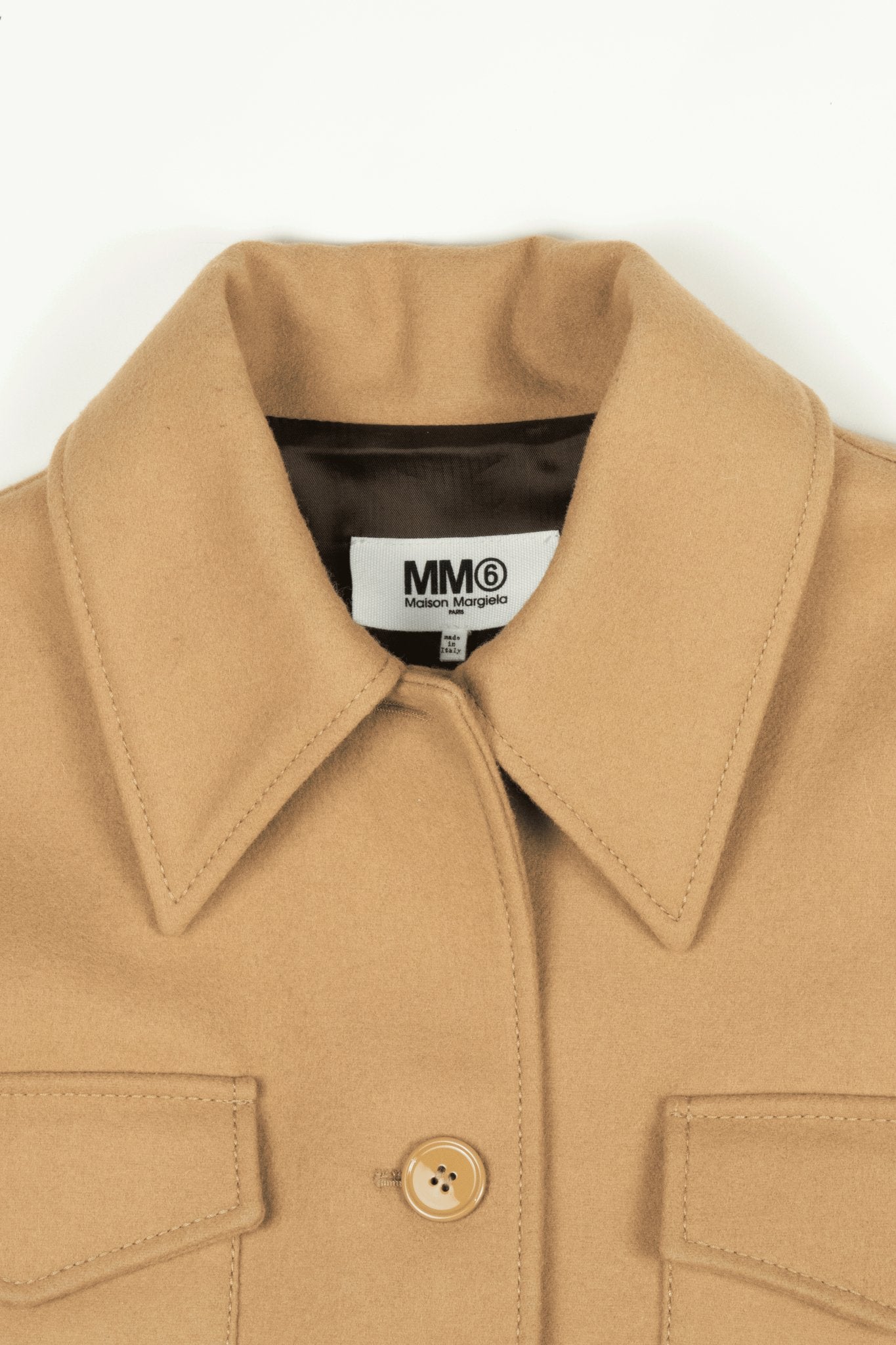 Maison Margiela MM6 Wool Coat / XS - Jade Vintage