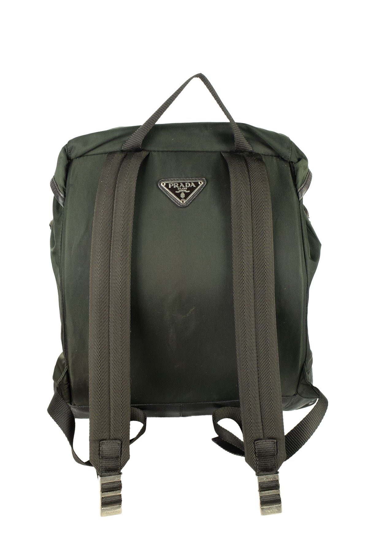 Prada Nylon Backpack - Jade Vintage