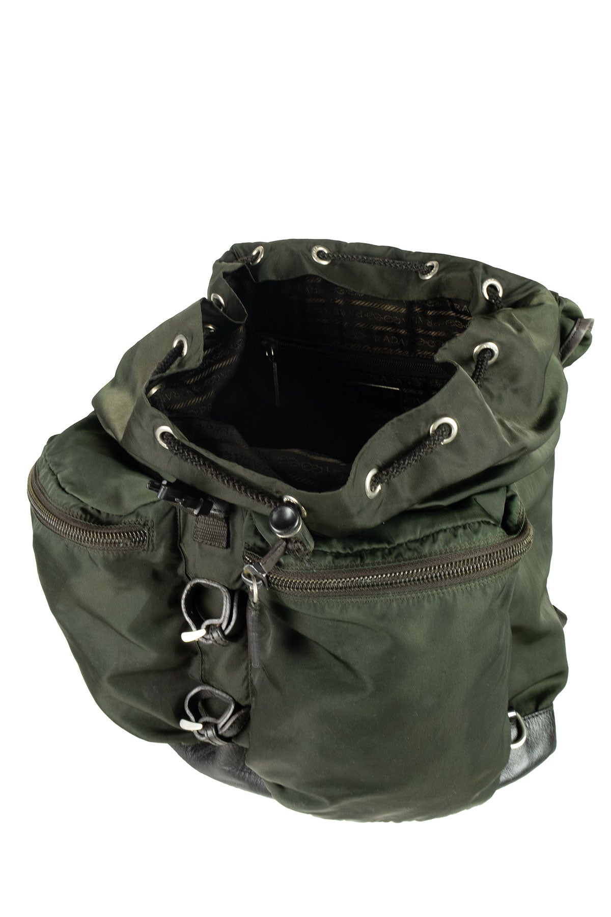 Prada Nylon Backpack - Jade Vintage