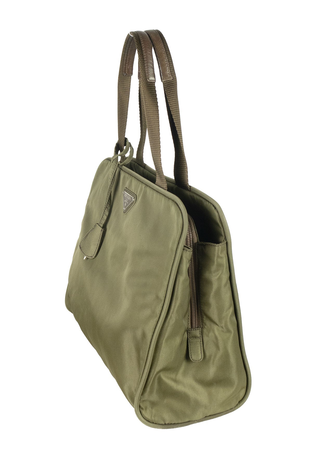 Prada Nylon Handbag - Jade Vintage