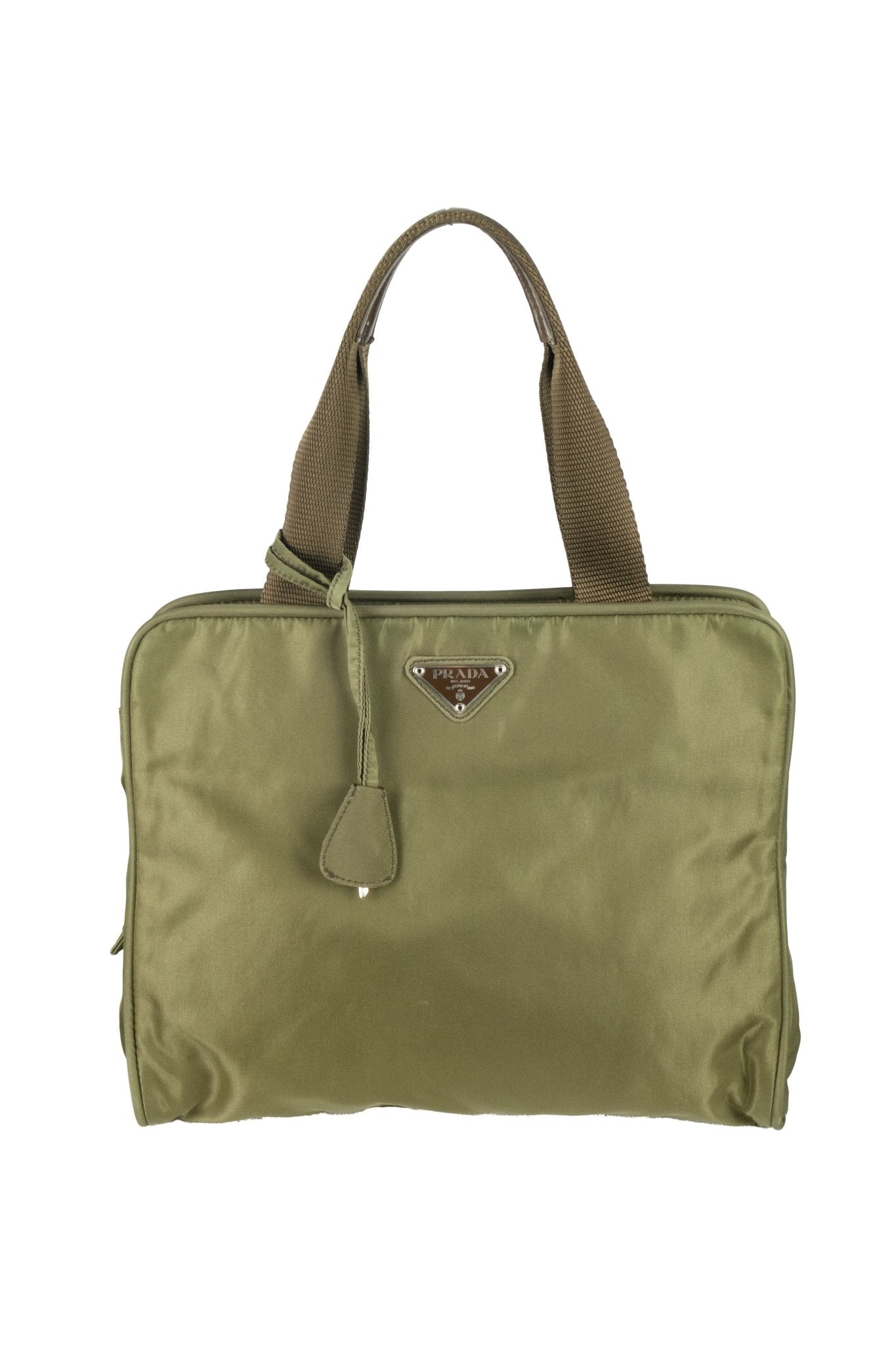 Prada Nylon Handbag - Jade Vintage