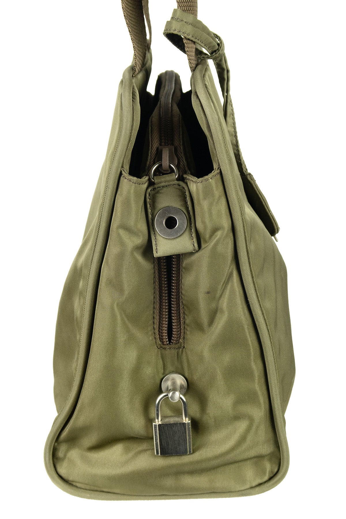 Prada Nylon Handbag - Jade Vintage