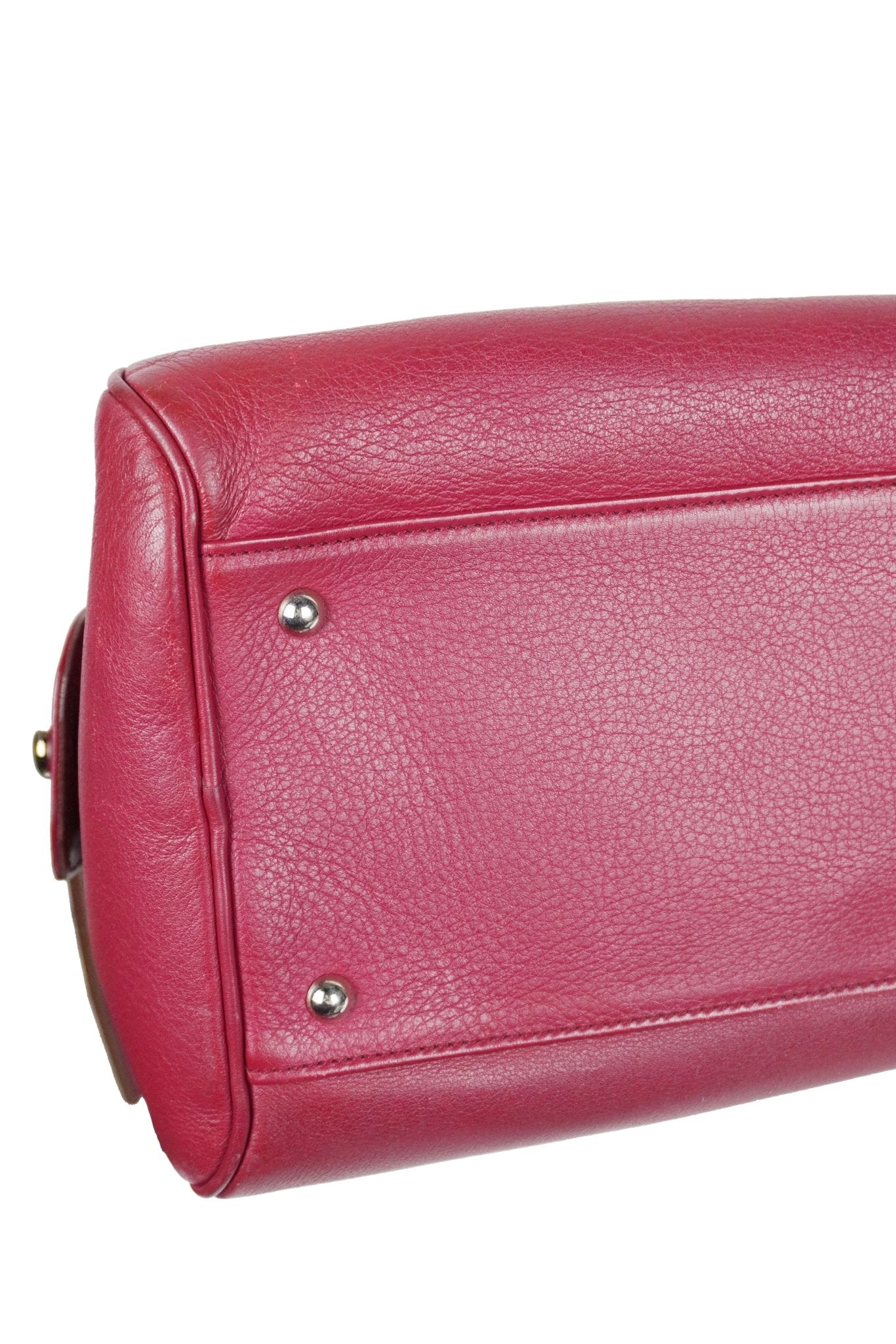 Salvatore Ferragamo Gancini Marisa Satchel - Jade Vintage