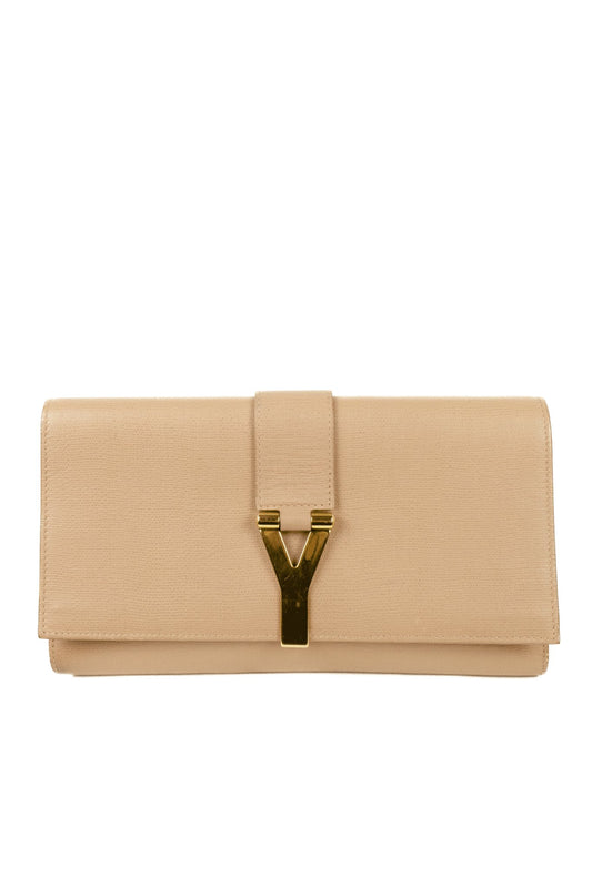 Yves Saint Laurent Cabas Chyc Y Ligne Clutch - Jade Vintage