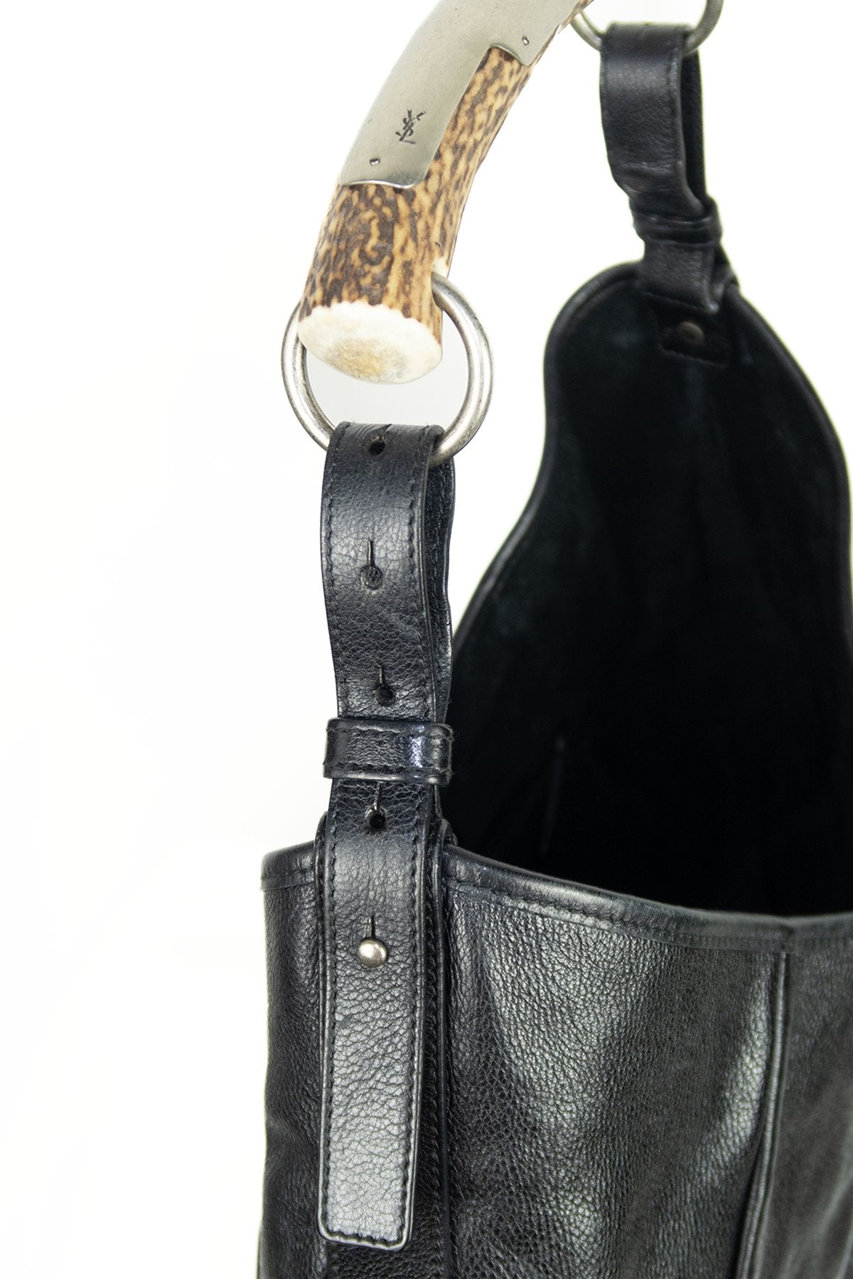 Yves Saint Laurent Mombasa Black Bag - Jade Vintage