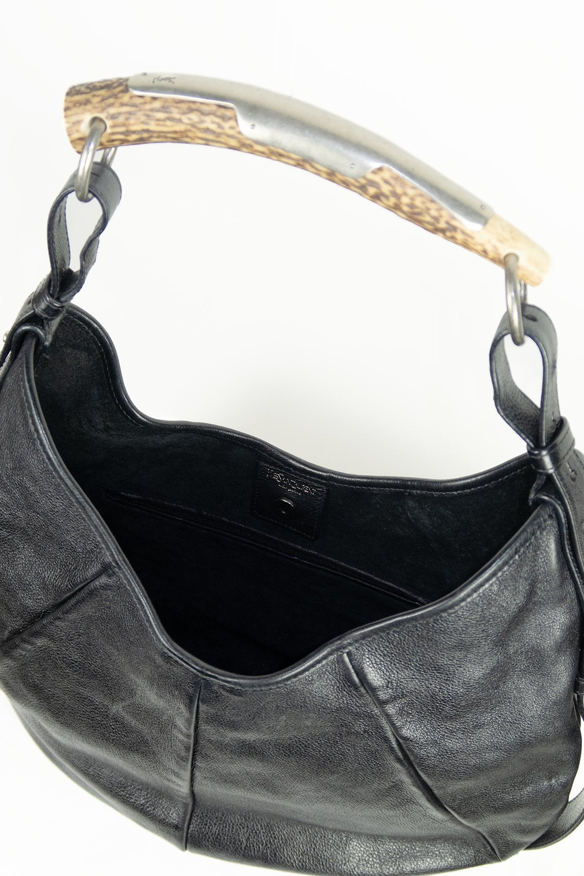 Yves Saint Laurent Mombasa Black Bag - Jade Vintage