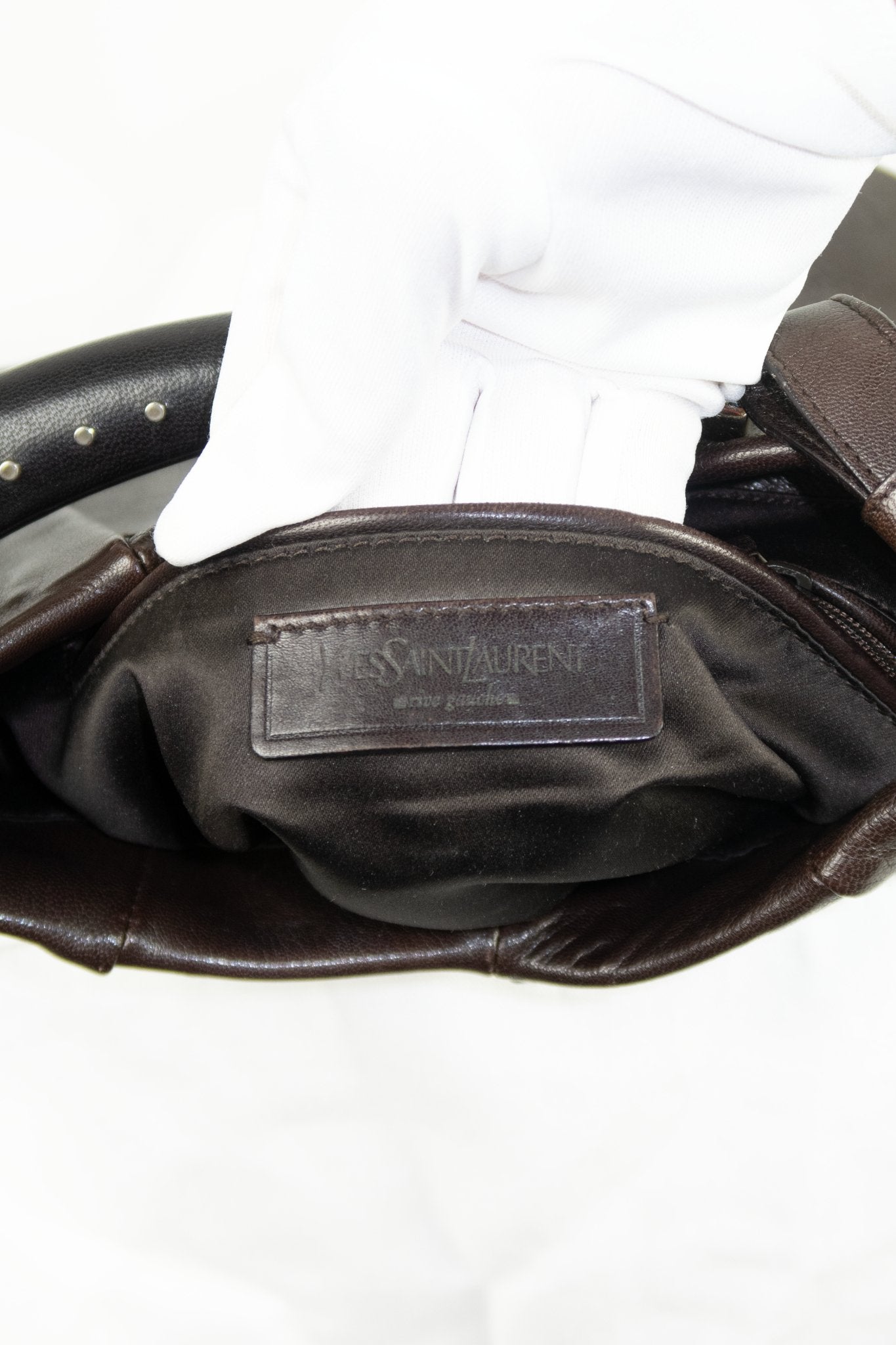 Yves Saint Laurent Shangri - La Mombasa Shoulder Bag - Jade Vintage