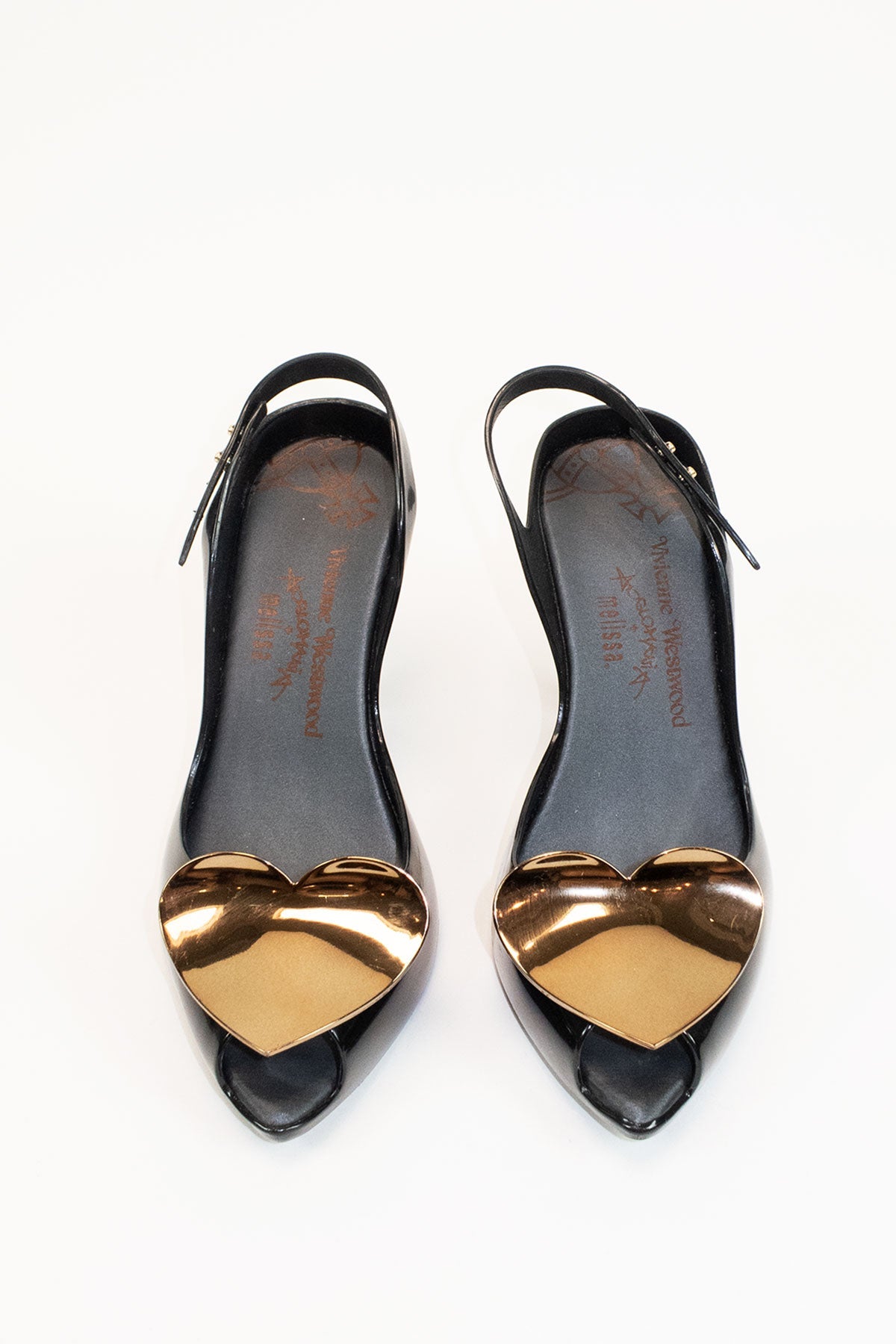 Vivienne Westwood Heart Heels / 10 (US) - Jade Vintage