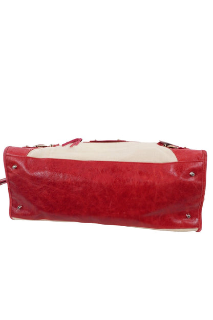 2007 Balenciaga Linen Chevre Part Time Bag - Jade Vintage