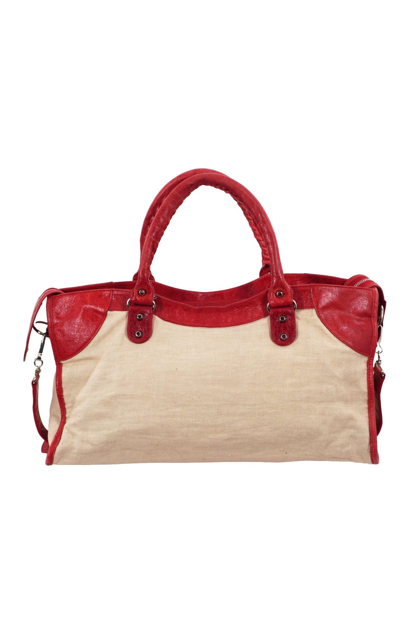 2007 Balenciaga Linen Chevre Part Time Bag - Jade Vintage