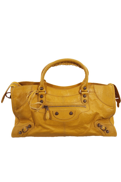 Balenciaga Yellow Part Time Bag