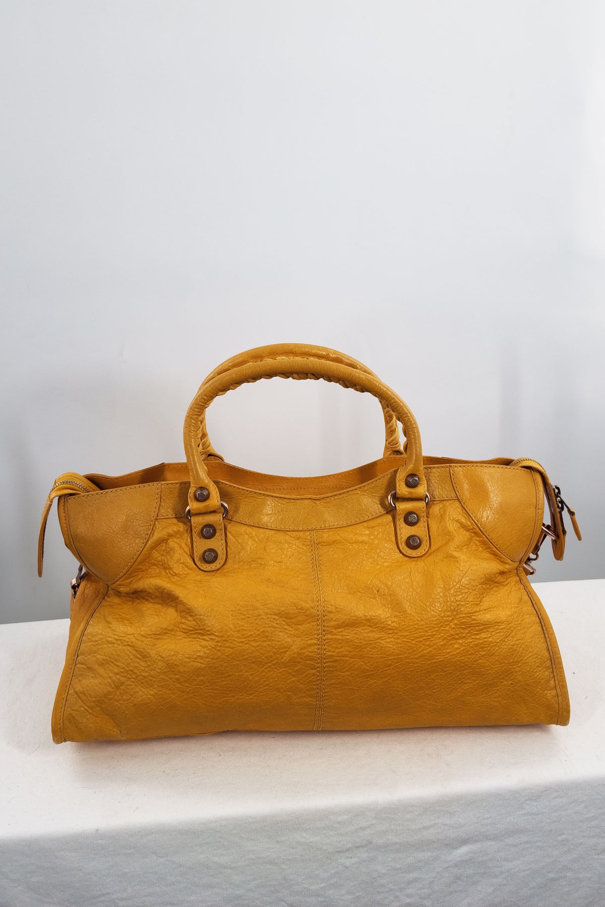 Balenciaga Yellow Part Time Bag