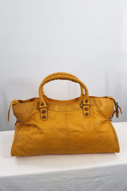 Balenciaga Yellow Part Time Bag