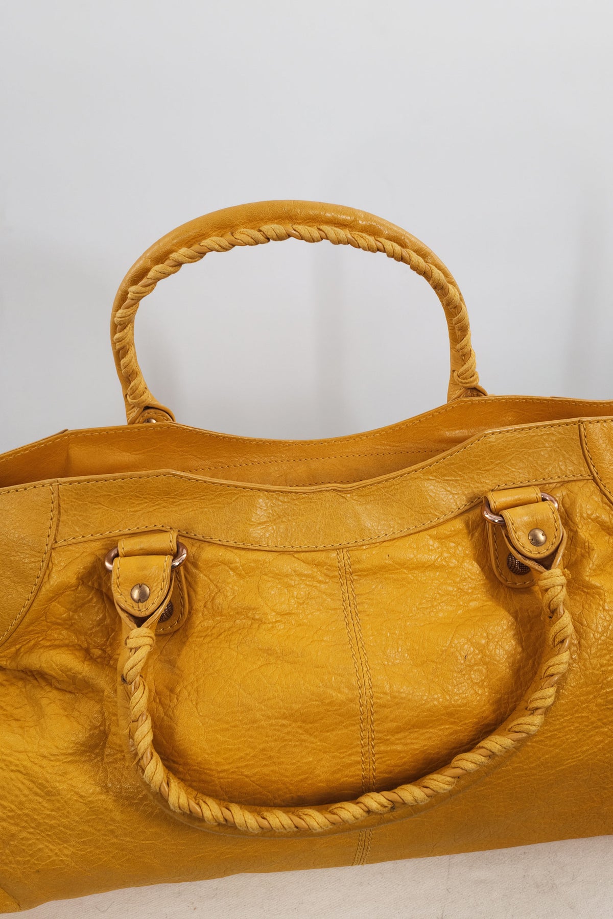 Balenciaga Yellow Part Time Bag