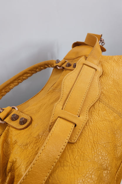 Balenciaga Yellow Part Time Bag