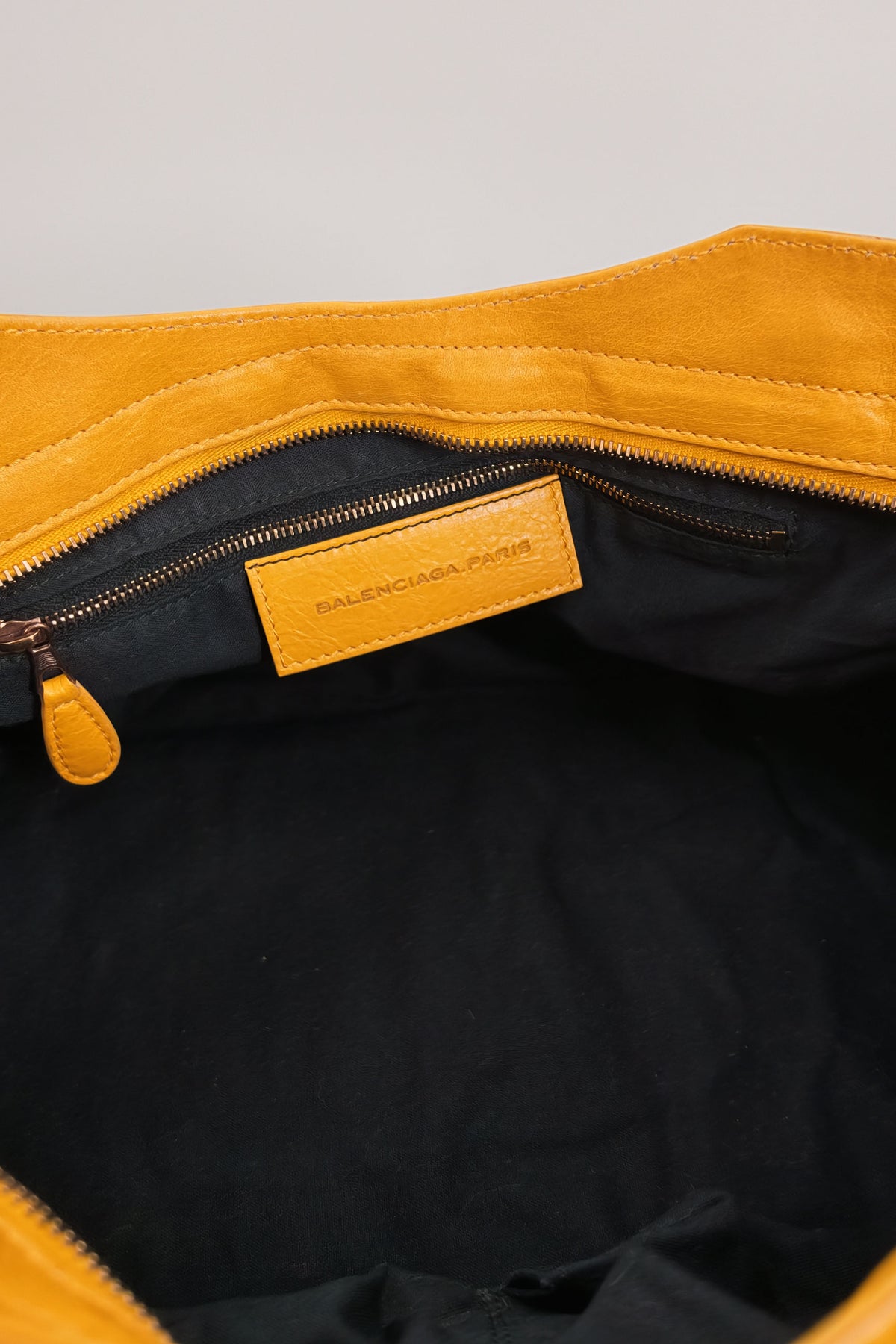 Balenciaga Yellow Part Time Bag
