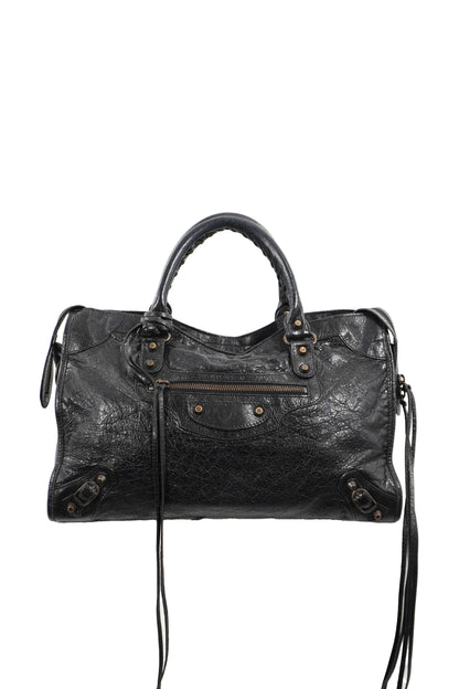 F/W 2013 Balenciaga Black Medium City Bag