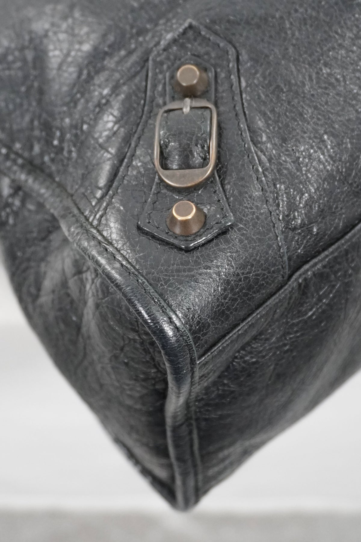 F/W 2013 Balenciaga Black Medium City Bag