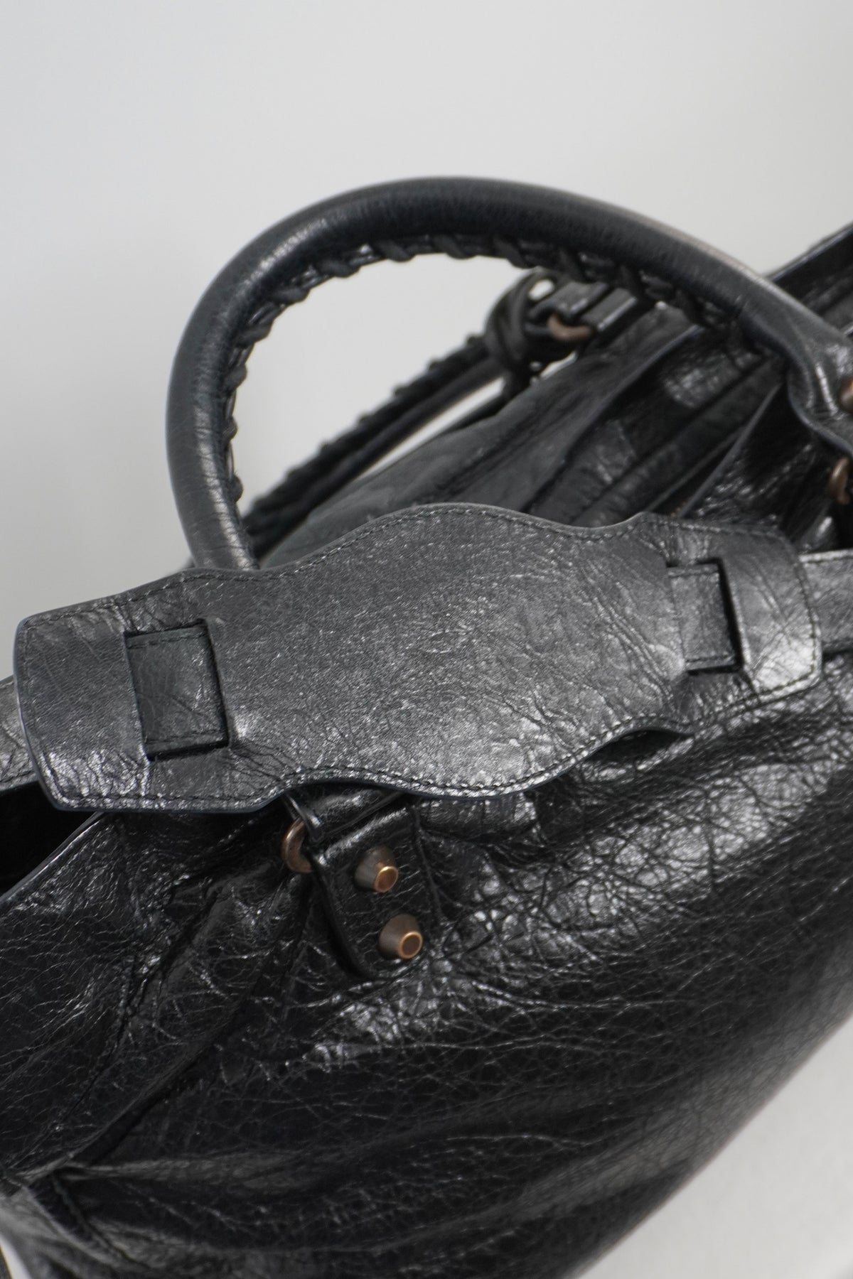 F/W 2013 Balenciaga Black Medium City Bag
