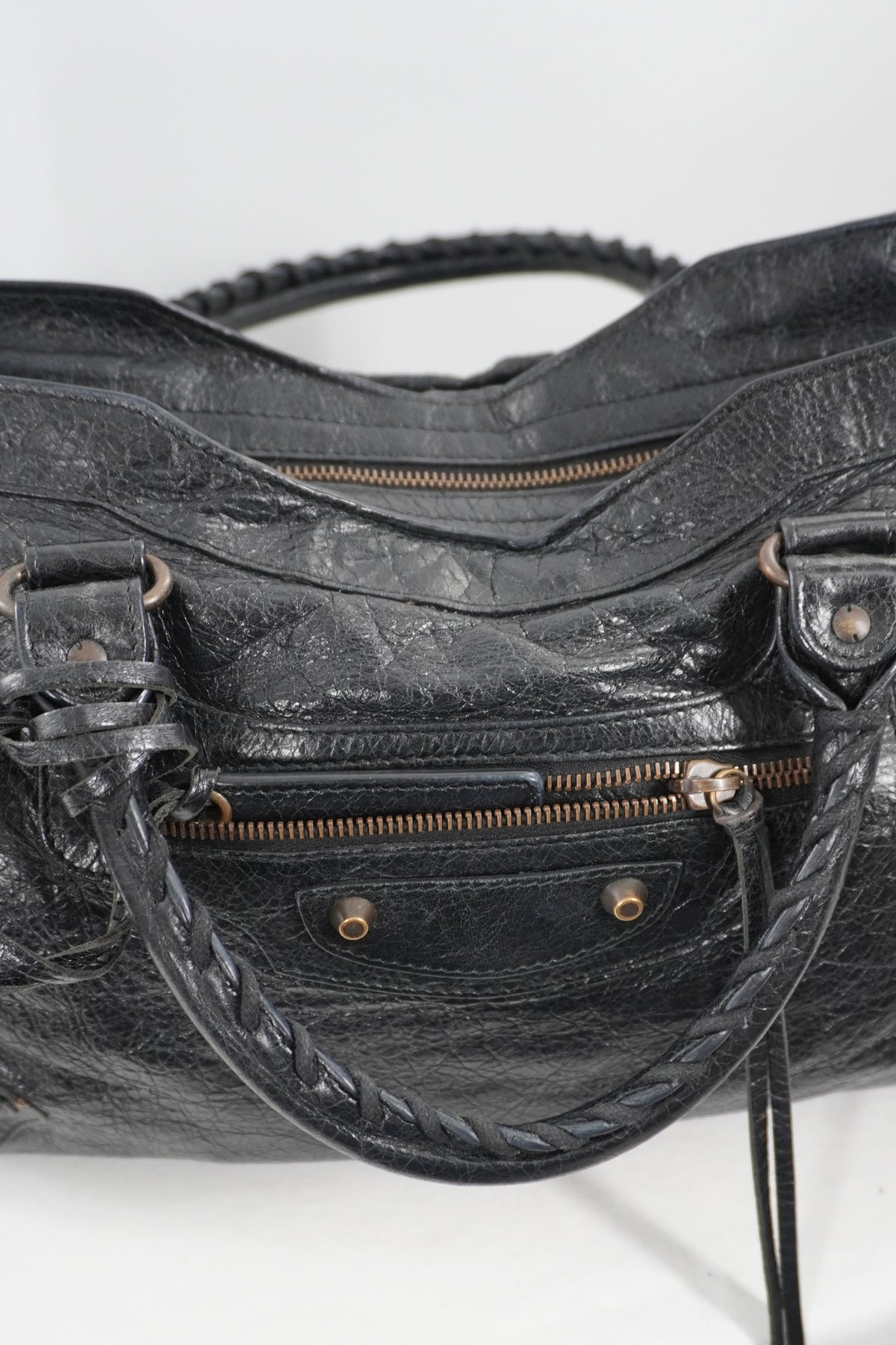 F/W 2013 Balenciaga Black Medium City Bag