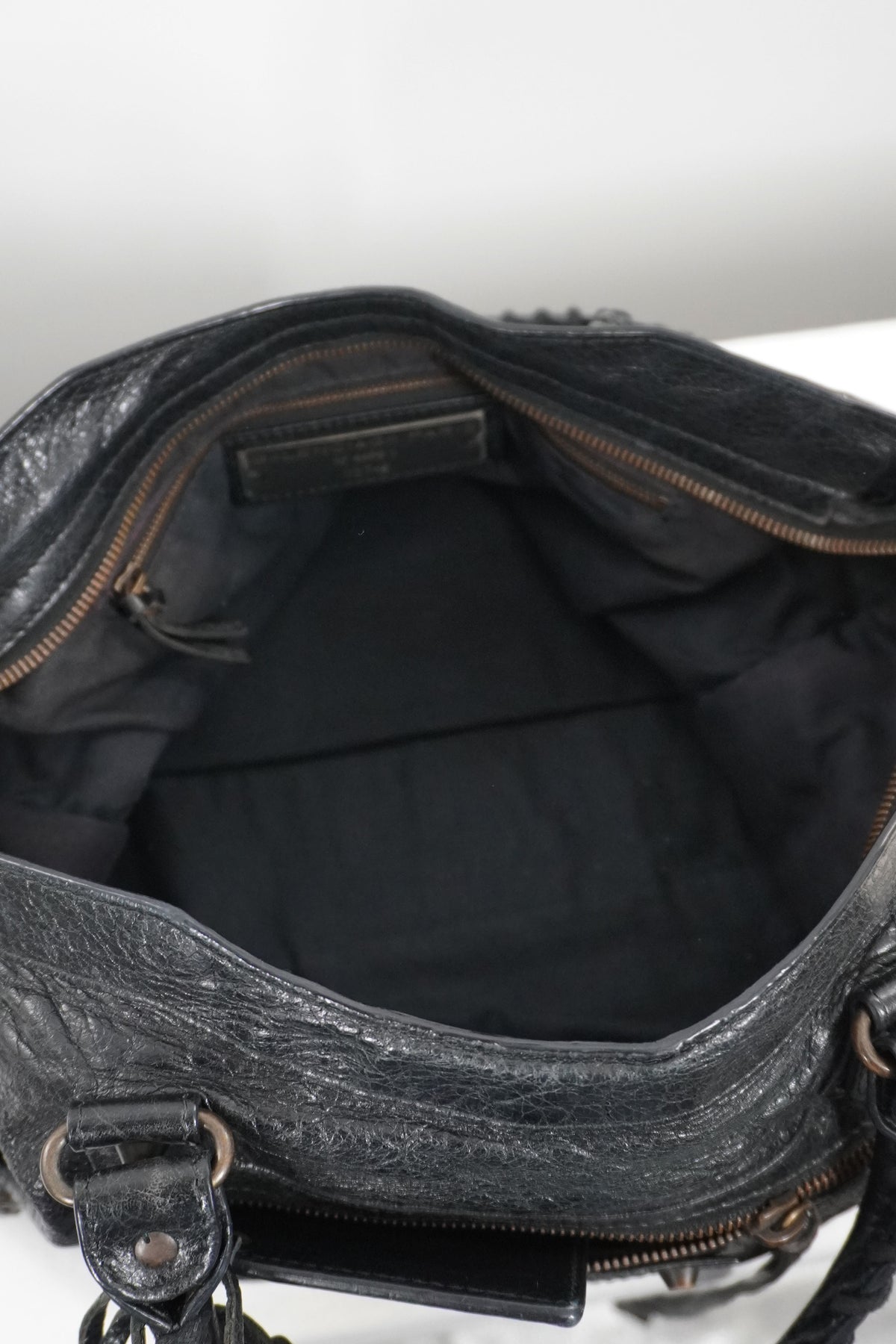 F/W 2013 Balenciaga Black Medium City Bag