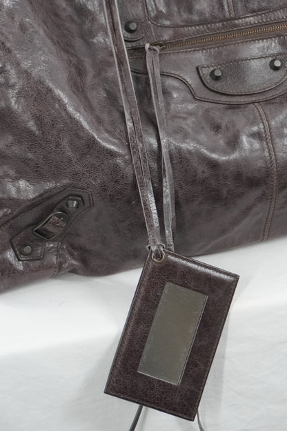 F/W 2009 Balenciaga Charbon Brown Weekender
