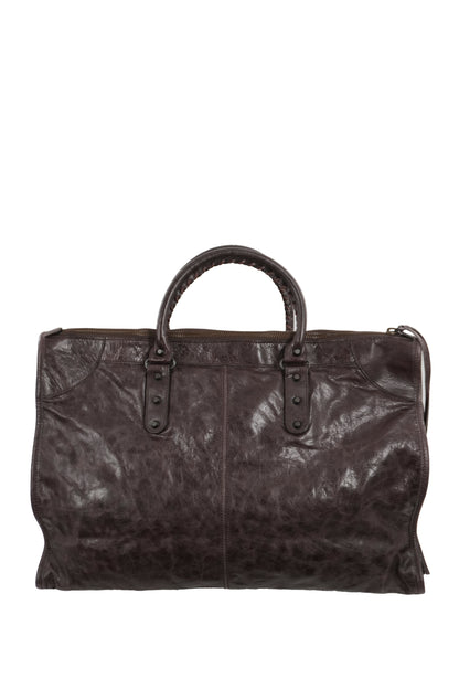F/W 2009 Balenciaga Charbon Brown Weekender
