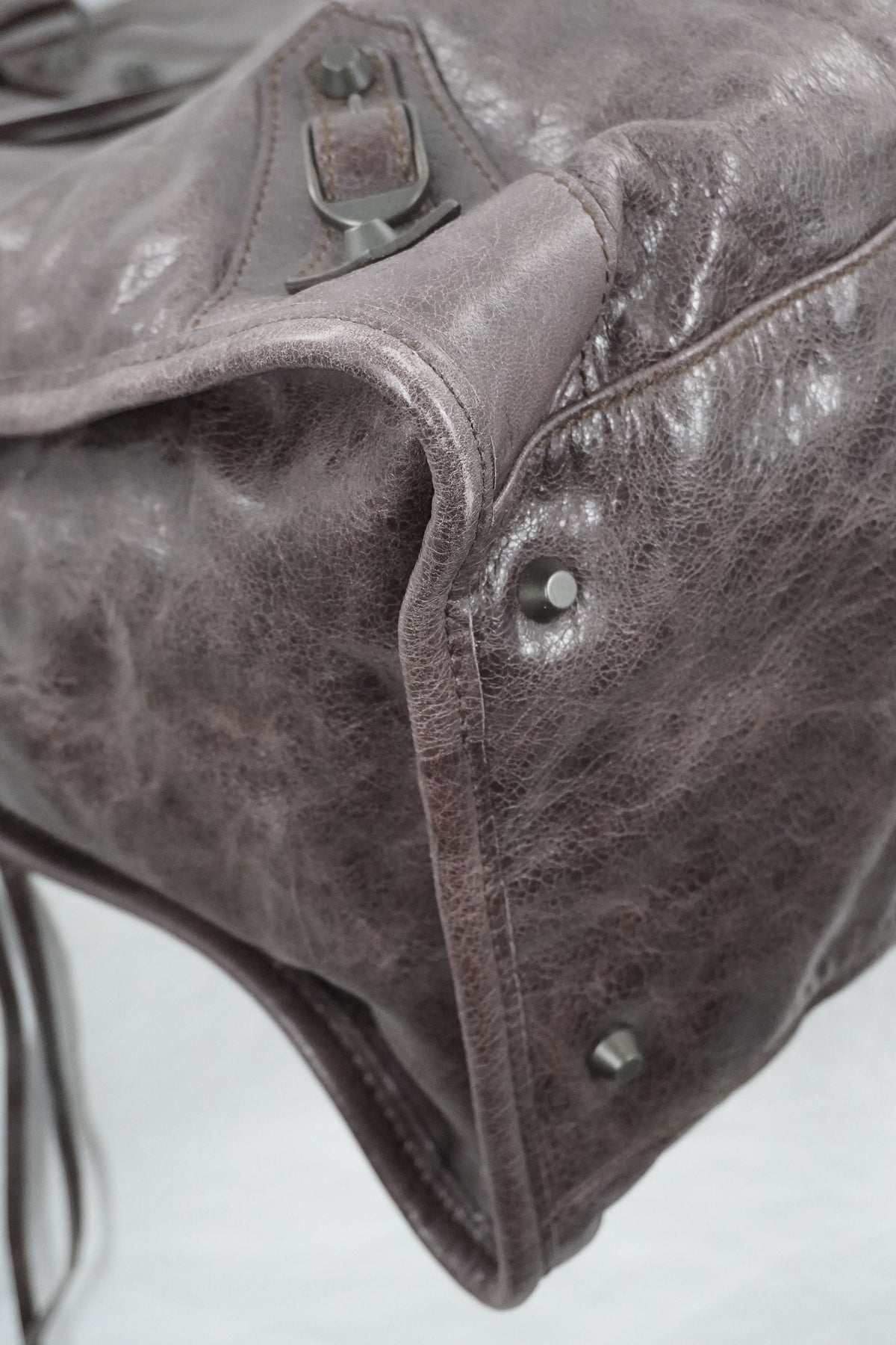 F/W 2009 Balenciaga Charbon Brown Weekender