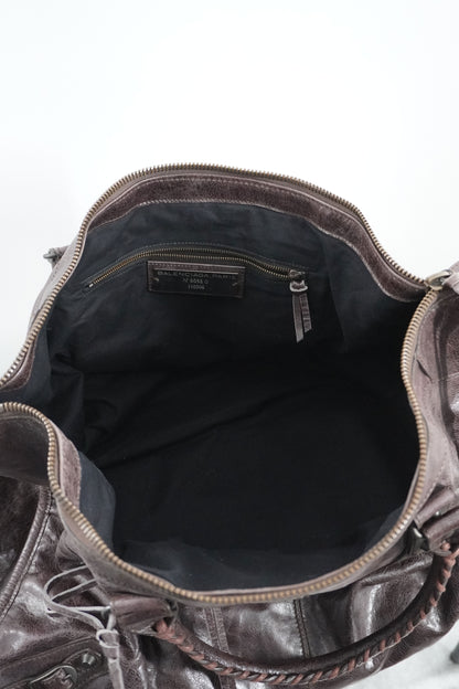 F/W 2009 Balenciaga Charbon Brown Weekender