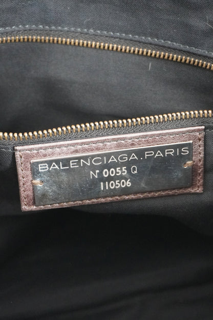F/W 2009 Balenciaga Charbon Brown Weekender