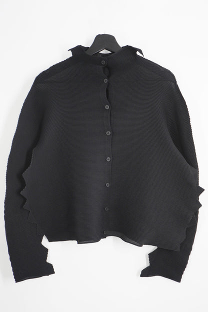 Issey Miyake Me Asymmetrical Cardigan