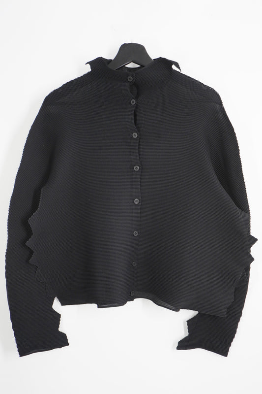 Issey Miyake Me Asymmetrical Cardigan