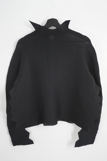 Issey Miyake Me Asymmetrical Cardigan