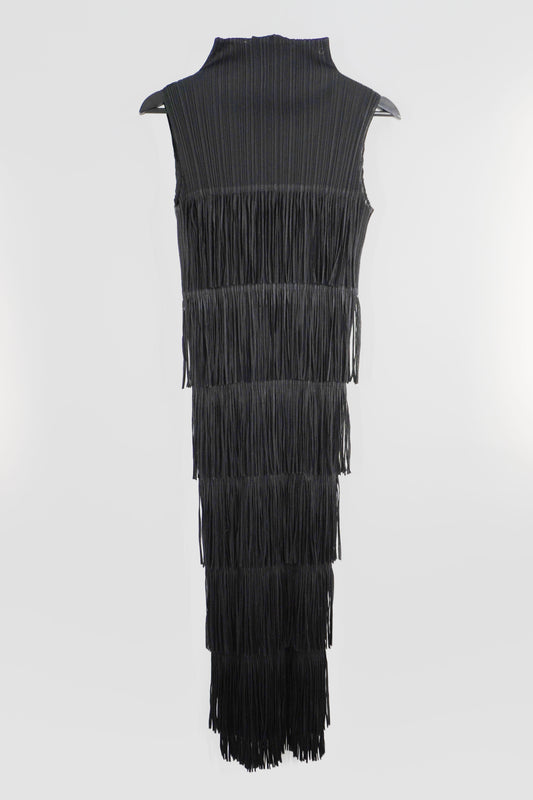 Issey Miyake Pleats Please Fringe Dress
